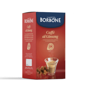 Cialde compostabili ESE 44mm Caffè Borbone Caffè al Ginseng