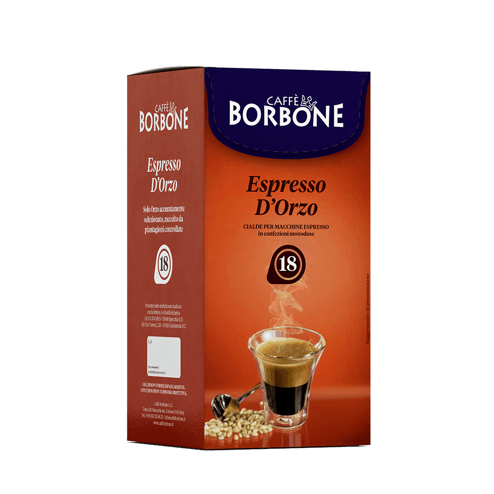 Cialde compostabili ESE 44mm Caffè Borbone Espresso d'orzo